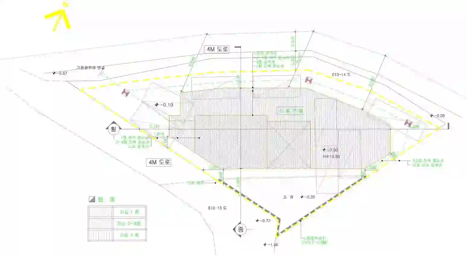 상신리 613-4 배치도 이미지